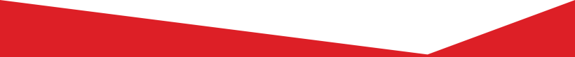 Red and white geometric pattern with diagonal division.